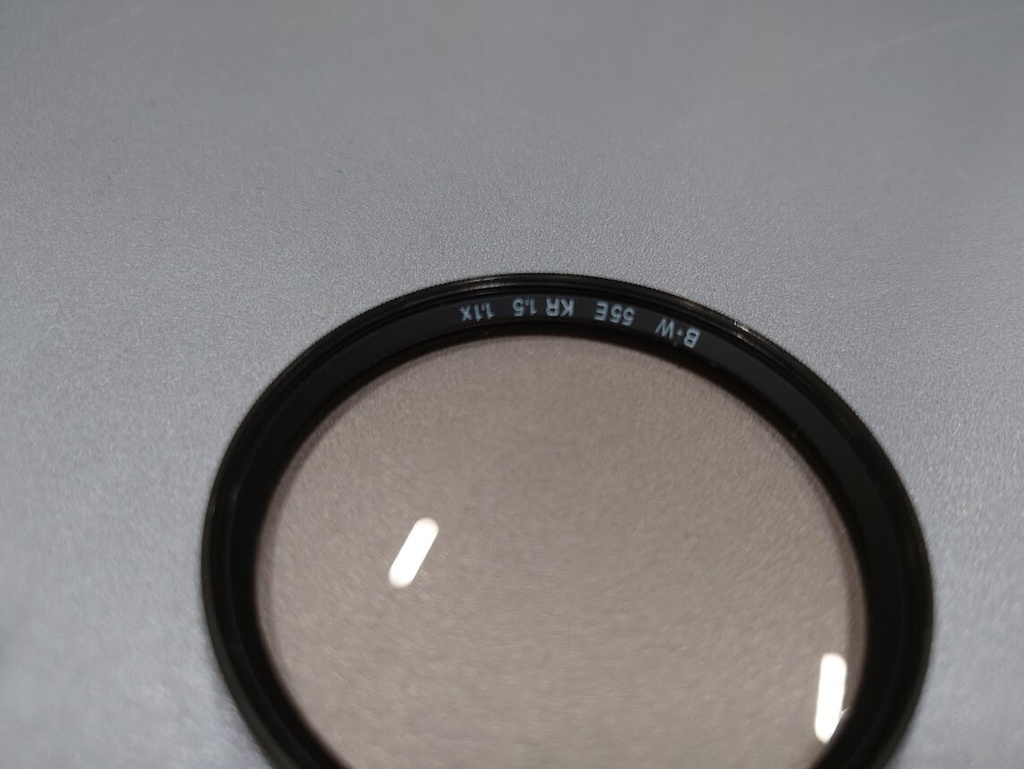 B+W, 55E, KR 1.5, 1.1x,  Made In Germany Lens Filter Used