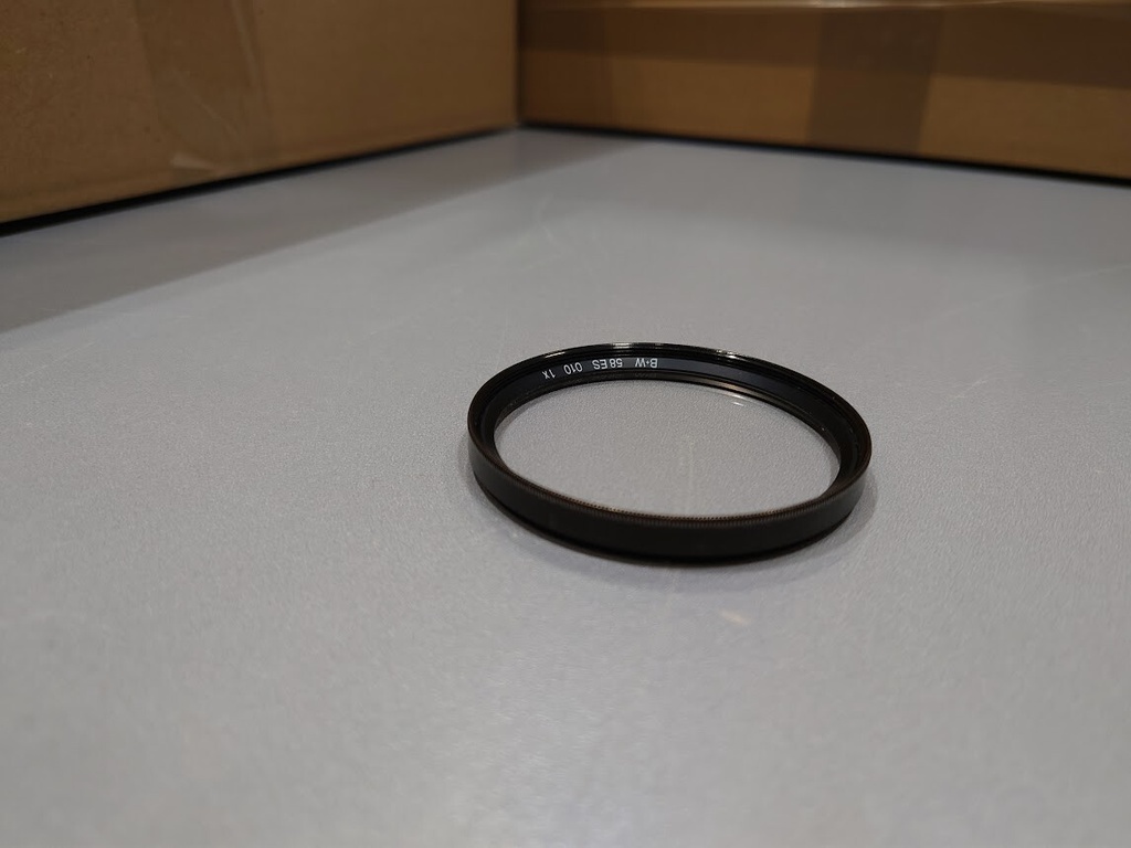 B+W, 58 SE 010 1x Made In Germany Lens Filter Used