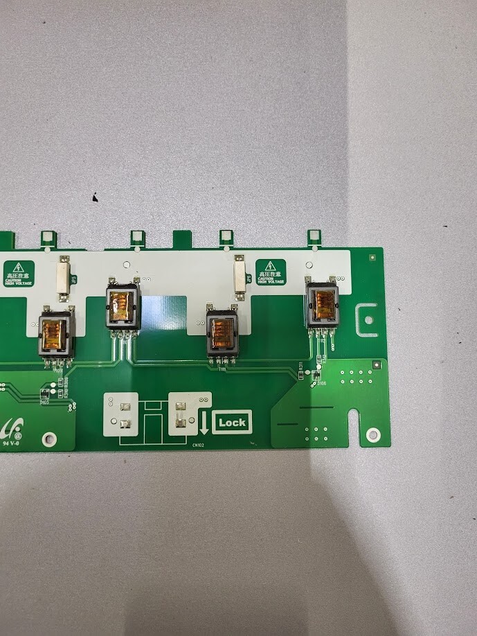 Hansol LCD SSB400W12S01 Rev0.1 Circuit Board - Untested for Parts or Repair