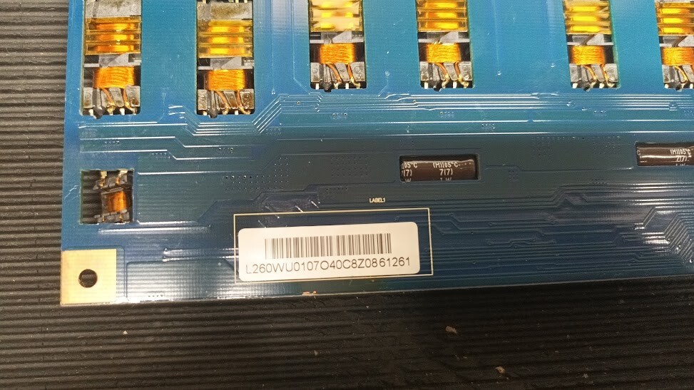 Used MIT68013.60 Rev 7 Power Board - Non-Working for Parts/Repair