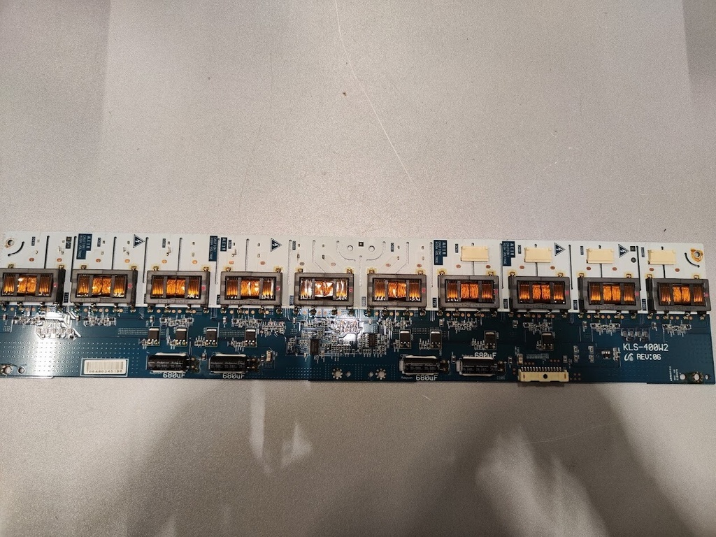KLS-400W2 Rev 06 Power Supply PCB Board Untested for TV Replacement For Parts
