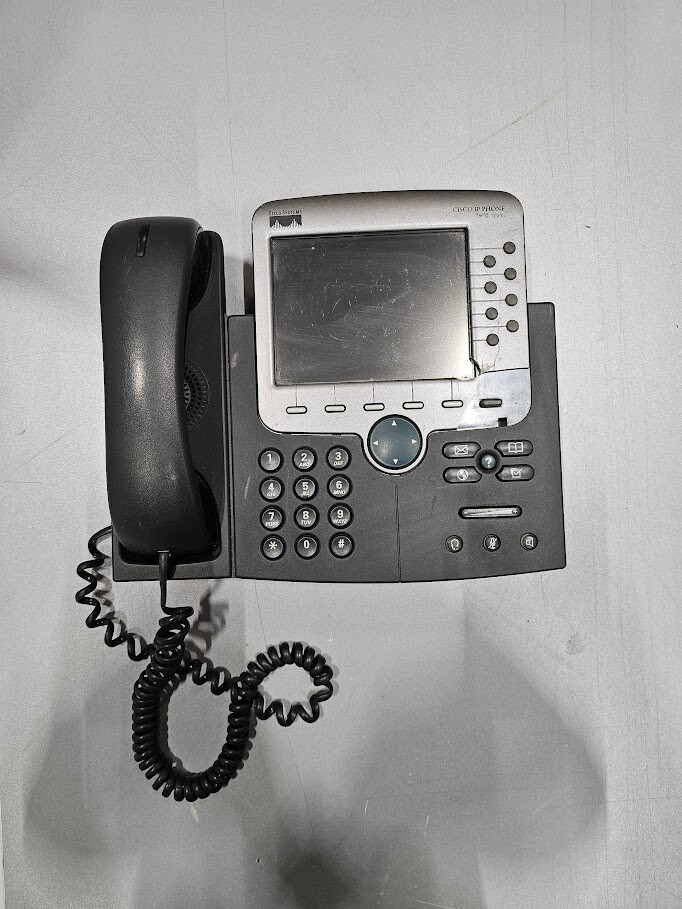 Telefono IP Cisco 7941G – Non Testato, Venduto Per Parti, Senza Accessori