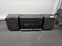 Sanyo MW232LET Stereo Radio Cassette Player  Vintage Dual Cassette Used Working