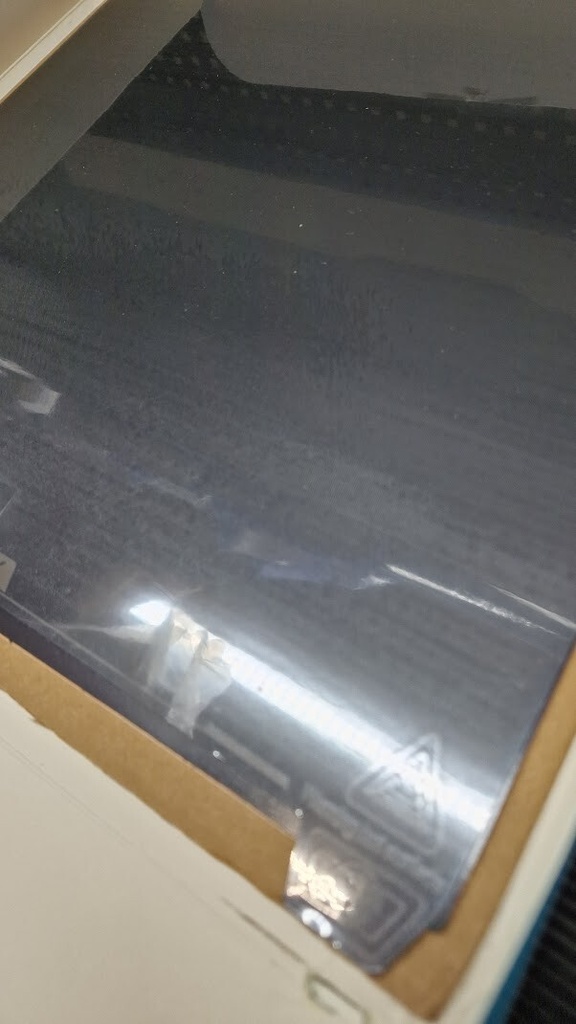 Creality Glass Build Plate 345×330×8mm - New Open Box