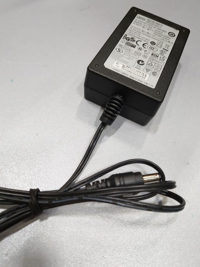 APD DA-30J12 AC Adapter 12V 2.5A Used Working Without Power Cord