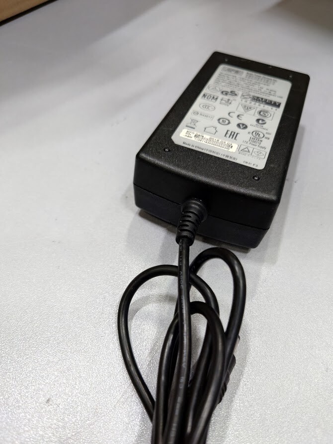 APD DA-60N12 AC Adapter 12V 5A Used Working Without Power Cord