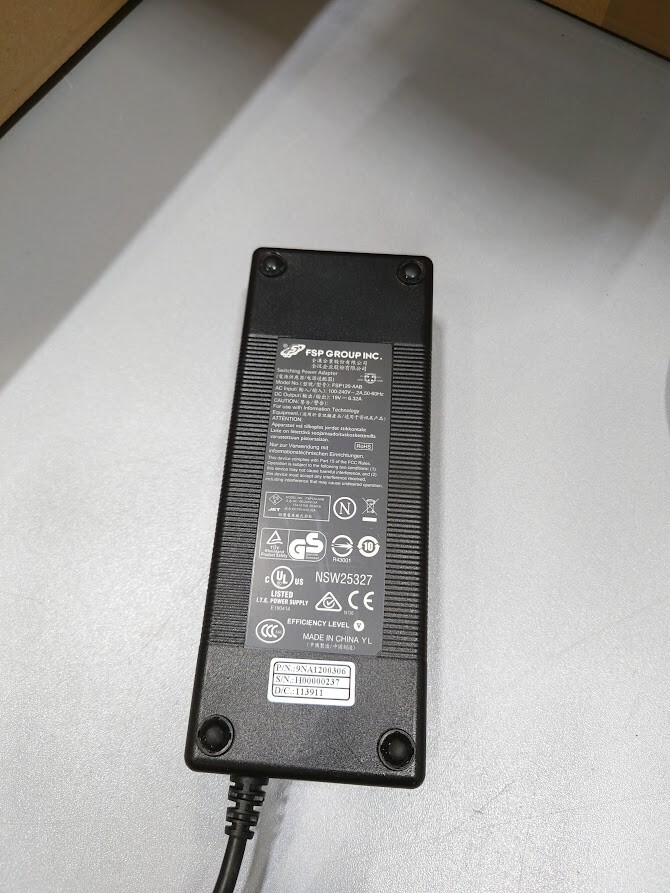 FSP Group INC FSP120-AAB AC Adapter 19V 6.32A Used Working Without Power Cord