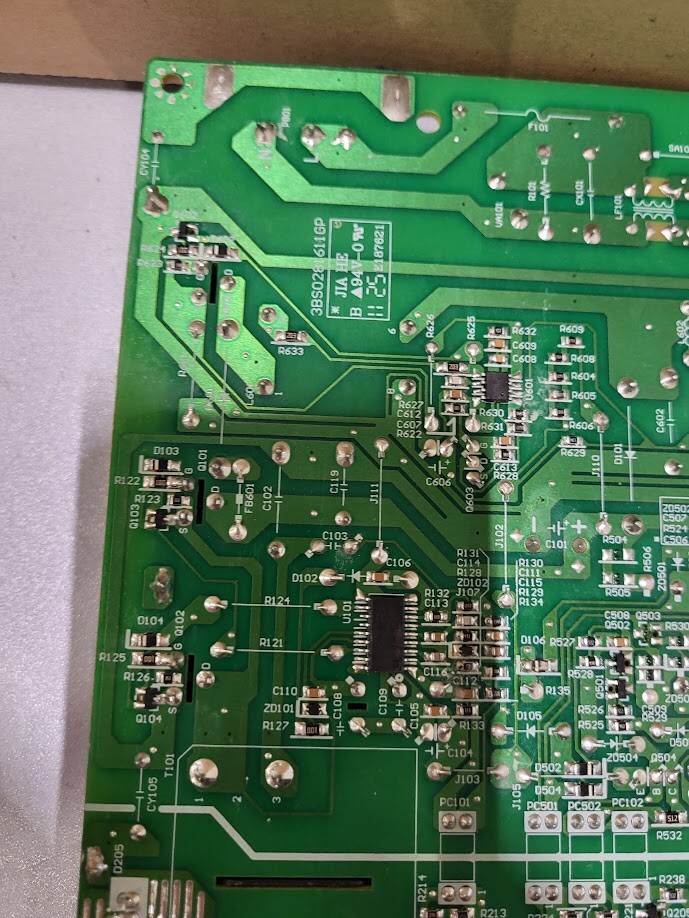FSP115-3F02 Power Supply Board - Untested, For Parts/Repair