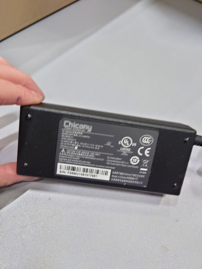 Chicony A13-090P5A AC Adapter 19V 4.74A Used Working Without Power Cord