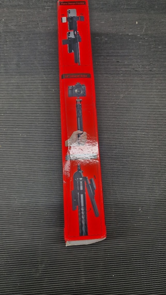 K28 Long Selfie Stick Tripod with Detachable Remote Broken For Parts