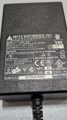 Delta ADP-15ZB AC Adapter 12V 1.25A Used Working Without Power Cord