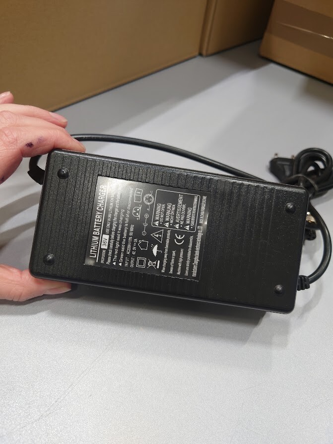 Unbranded Lithium Battery Charger 42.0V 2A Used Working Without Power Cord