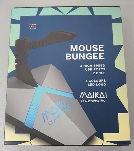 Soporte de cable de ratón Maikai Mouse Bungee 3 puertos USB de alta...