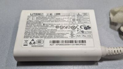Liteon PA-1650-80 AC Adapter 19V 3.42A Used Working Without Power Cord