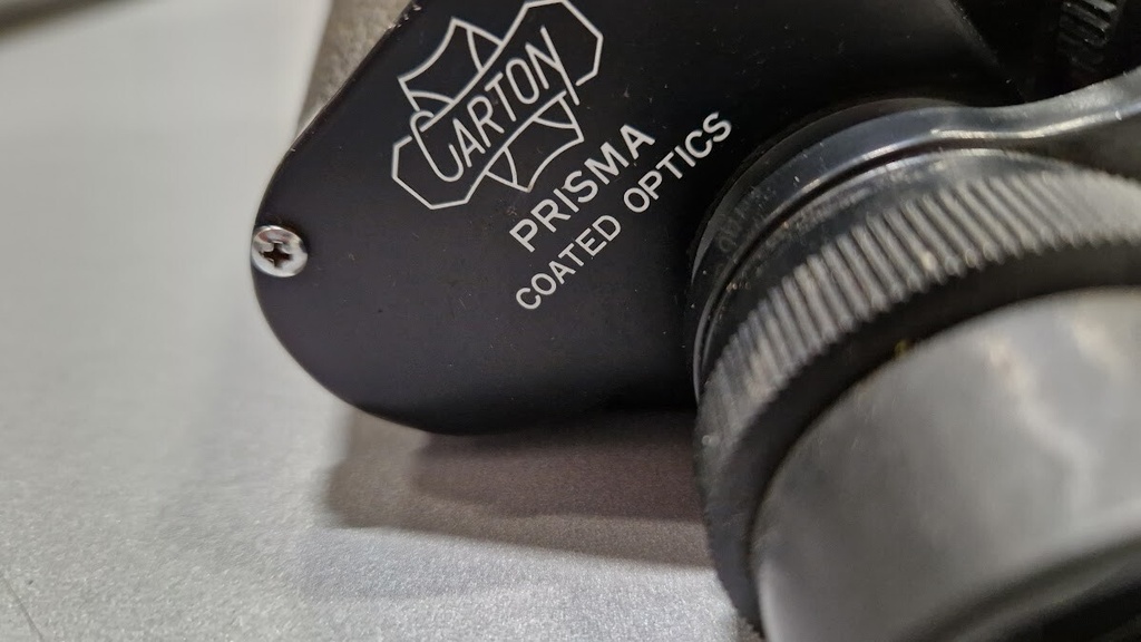 Carton Prisma 7 X 50 Field 7.1° Coated Optics Binocular Used Working