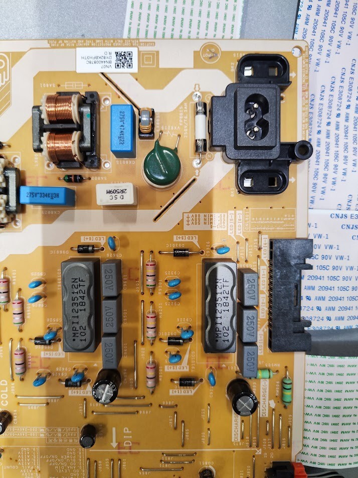 Samsung BN41-02636 Main Board with BN44-00878C Power Board for L55E7R NSM TV