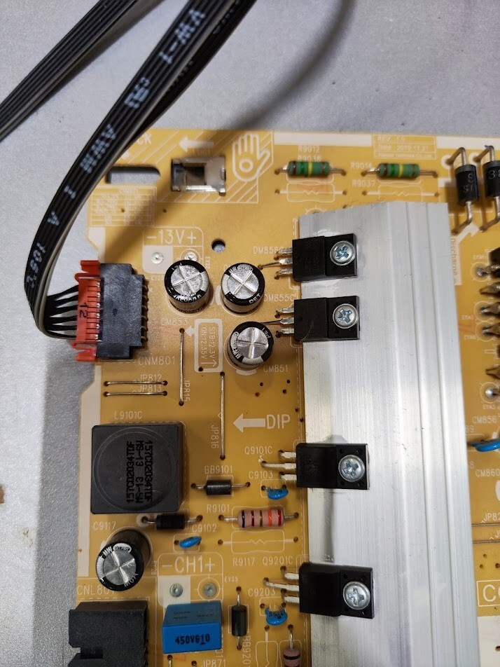 Samsung BN41-02756C Mainboard BN44-01058B Power Board for L55E7 THS Working