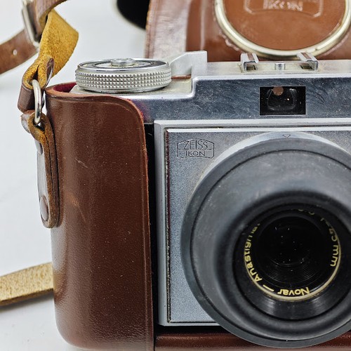 Vintage Zeiss Ikon 526/24 Camera - Untested, Includes Accessories