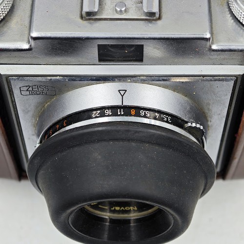 Vintage Zeiss Ikon 526/24 Camera - Untested, Includes Accessories