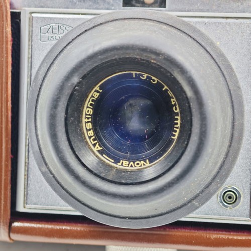 Vintage Zeiss Ikon 526/24 Camera - Untested, Includes Accessories