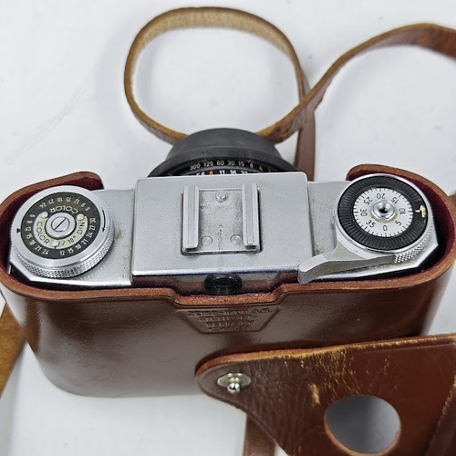 Vintage Zeiss Ikon 526/24 Camera - Untested, Includes Accessories