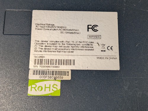 GreyCom WebSmart GC-2824 Gigabit Switch - Working, Signs of Use