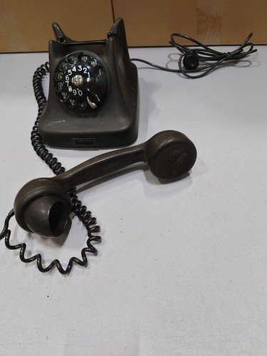 Vintage Kristian Kirks Rotary Phone - Working, No Box, Signs of Use