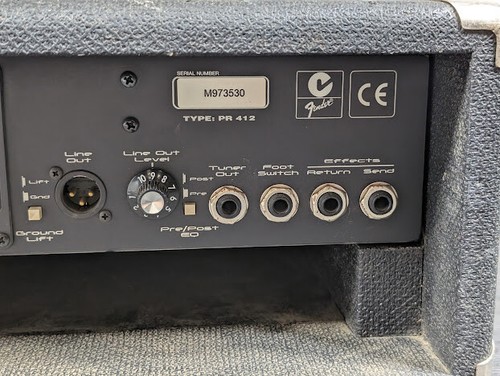 Fender Amplifier - Working, Signs of Use, No Accessories