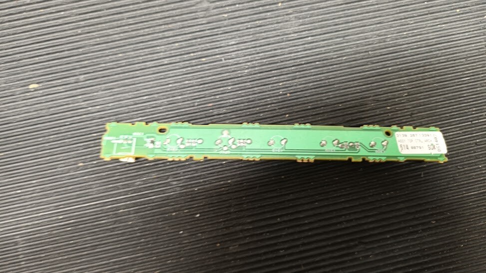 Untested Philips Circuit Board with Buttons - For Parts or Repair
