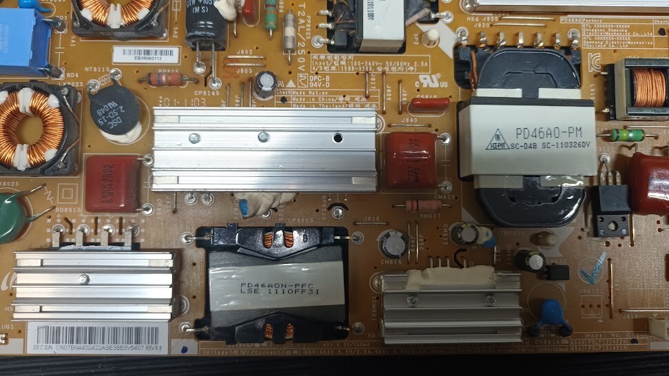 Used Non-Working PSLF121A03A / PSLF151A03A PCB Board - For Parts Only