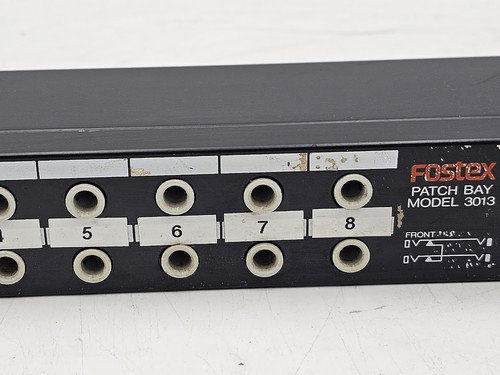 Fostex Patch Bay Model 3013 - Working, Cosmetic Wear