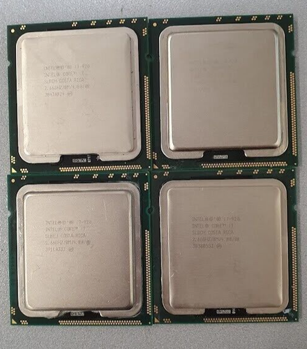 Lot of 4 Intel Core i7-920 2,66GHz/8m/480 CPU Processors Quad Core 130W TDP