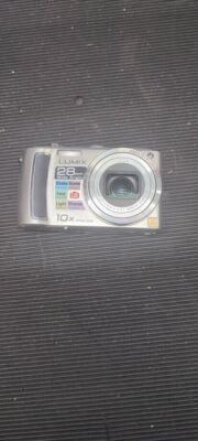 Panasonic LUMIX DMC-TZ5 9.1MP Digital Camera Silver Not  Working Without Charger