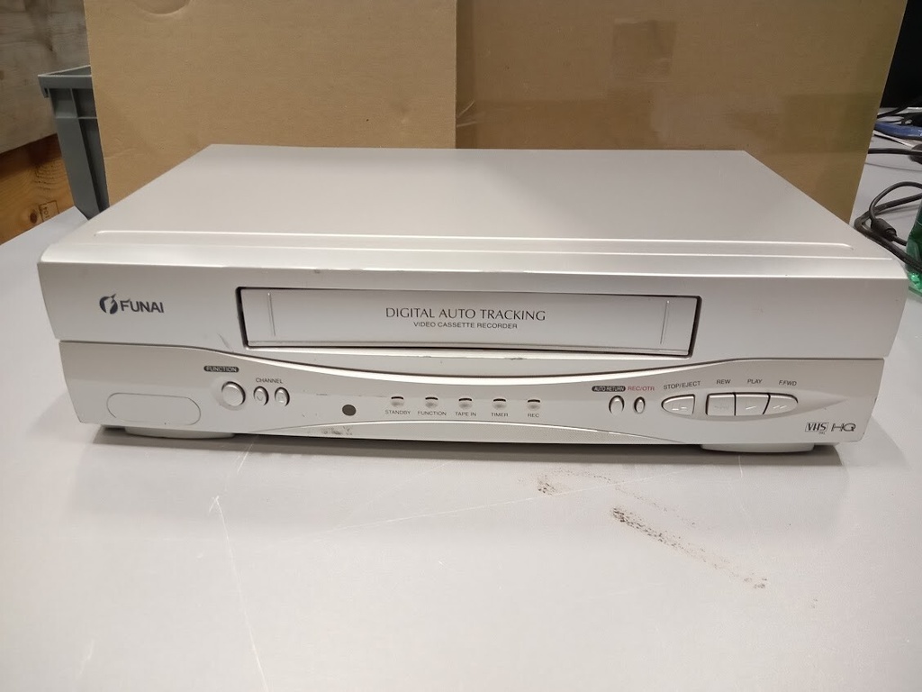 Funai 31A-250 Video Cassette Recording AC 220-240V 25W  Not Tested For Parts