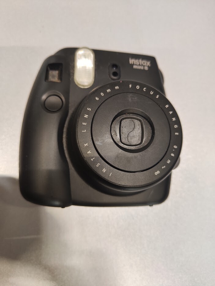Fujifilm Instax Mini 8 Instant Camera Black Used Working