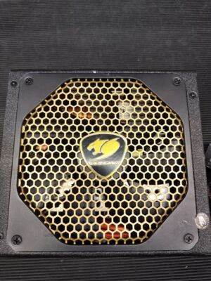 Cougar CGR GX-600 600W Power Supply 240V Withuot Power Cord Used Working