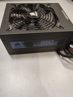 Corsair CMPSU-850VX HX850W Power Supply Without Power Cord Used Working