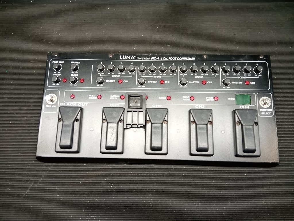 Luna FTC-4 Foot Channel Controller Not Working For Parts