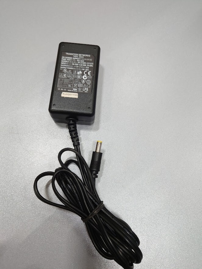 TN GT-21089-1512-T3 Switching Power Supply 12V 1.25A Working Without Power Cord
