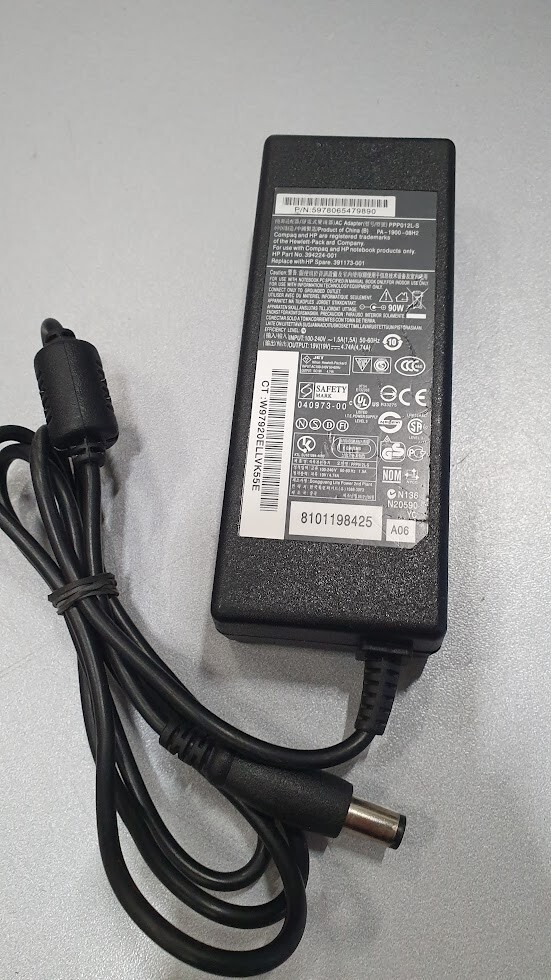 AC Adapter PPP012L-S 19V 4.74A Used Working Without Power Cord