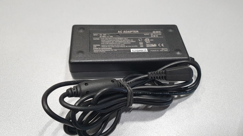 AC Adapter AD-6019 19V 3.15A Used Working Without Power Cord