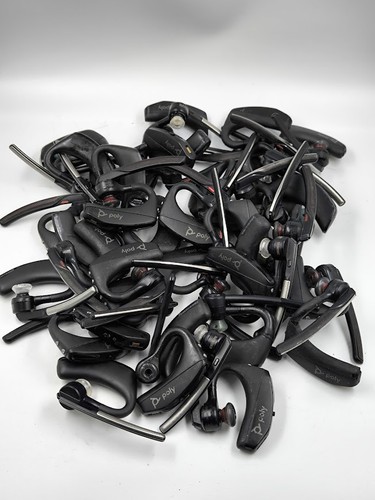 Lot of 40 Bluetooth Headsets - For Parts, Various Brands