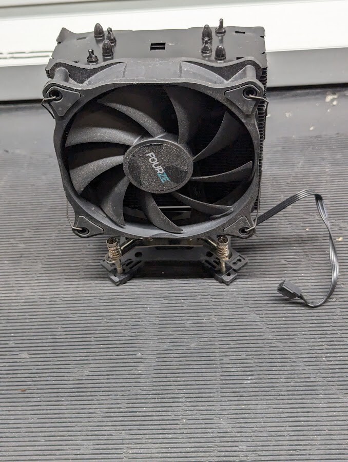 FOURZE CPU Cooler Black Edition Used Working